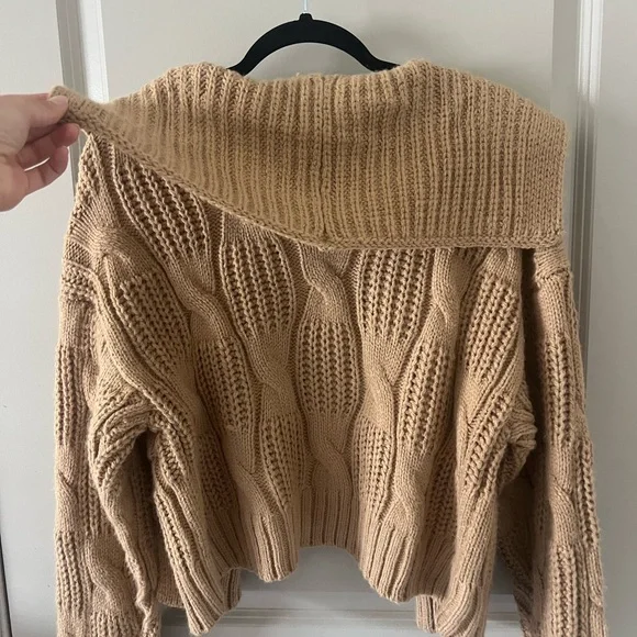 Universal Thread Tan Cable Knit Cardigan - Picture 4 of 4